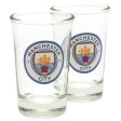 (image for) Manchester City FC 2pk Shot Glass Set