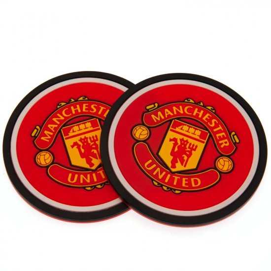 (image for) Manchester United FC 2pk Coaster Set