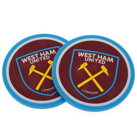 (image for) West Ham United FC 2pk Coaster Set