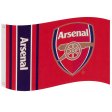 Arsenal FC Wordmark Flag