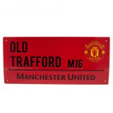 (image for) Manchester United FC Colour Street Sign