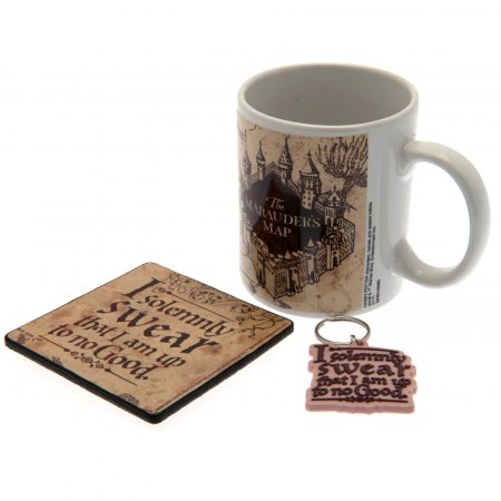 (image for) Harry Potter Mug & Coaster Set Marauders Map