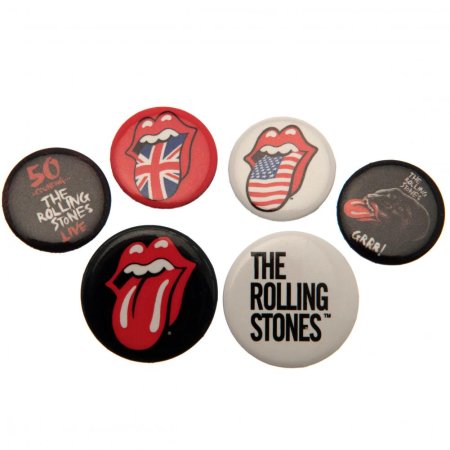 (image for) The Rolling Stones Button Badge Set