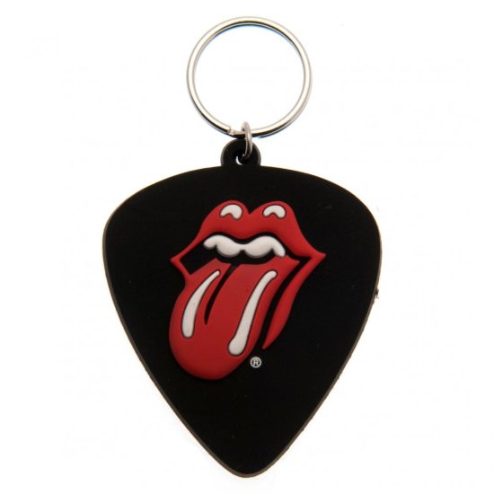 (image for) The Rolling Stones PVC Keyring Plec