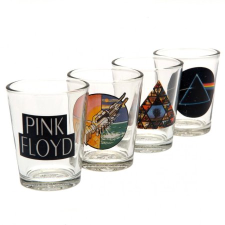 (image for) Pink Floyd 4pk Shot Glass Set