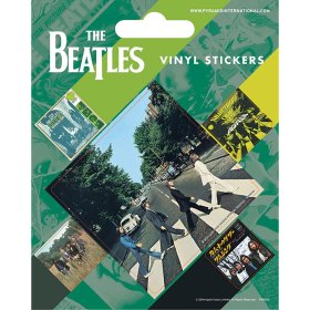 (image for) The Beatles Stickers Abbey Road