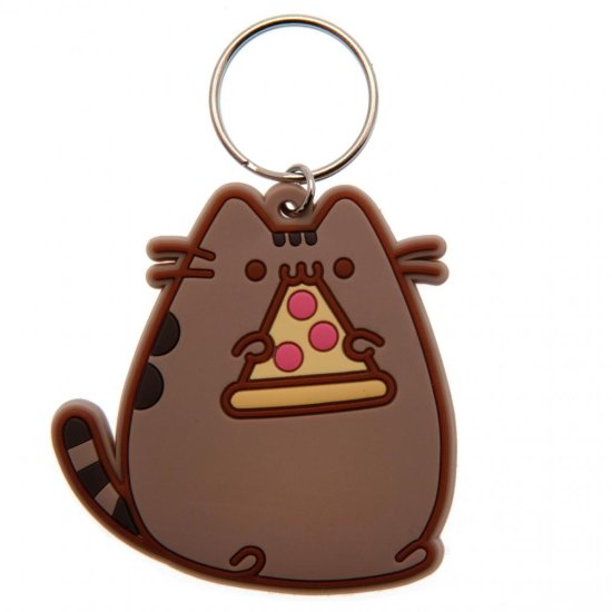 (image for) Pusheen PVC Keyring Pizza