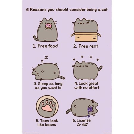 (image for) Pusheen Poster Reasons 157