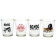 (image for) AC/DC 4pk Shot Glass Set