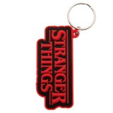 Stranger Things PVC Keyring Logo