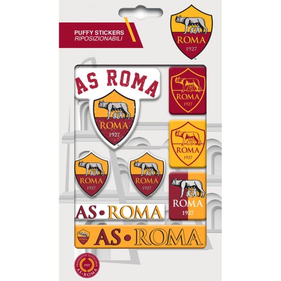 (image for) AS Roma Bubble Sticker Set