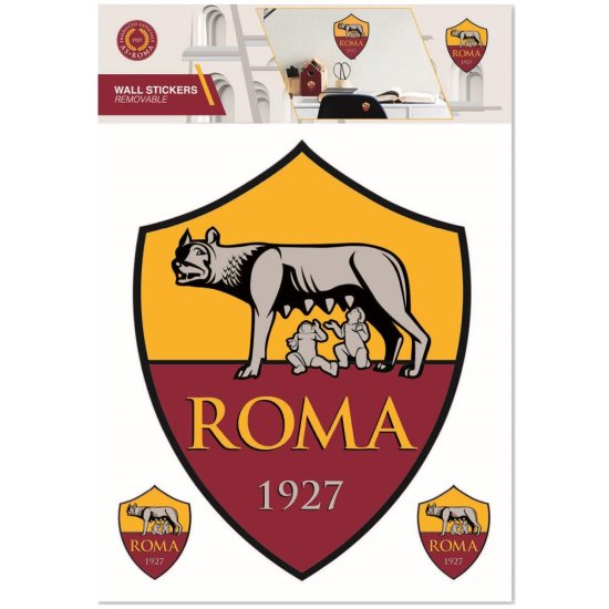 (image for) AS Roma Wall Sticker A4