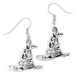 (image for) Harry Potter Silver Plated Earrings Sorting Hat