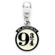 (image for) Harry Potter Silver Plated Charm 9 & 3 Quarters