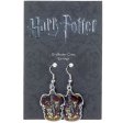 (image for) Harry Potter Silver Plated Earrings Gryffindor