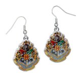 Harry Potter Silver Plated Earrings Hogwarts