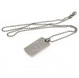 (image for) Arsenal FC Engraved Dog Tag & Chain