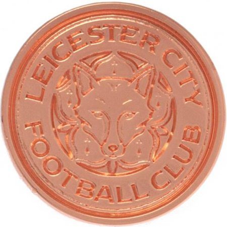 (image for) Leicester City FC Rose Gold Crest Badge