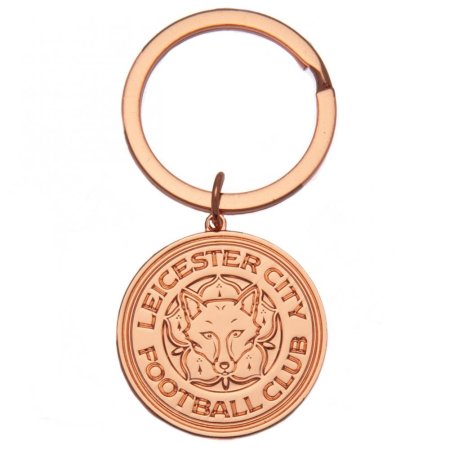 (image for) Leicester City FC Rose Gold Crest Keyring