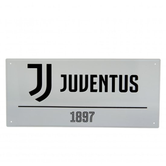 (image for) Juventus FC White Street Sign