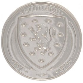 (image for) Scottish FA Silver Plated Crest Badge