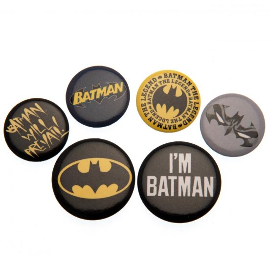 (image for) Batman Button Badge Set