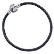 (image for) Harry Potter Leather Charm Bracelet Black S