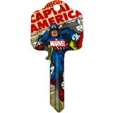 Marvel Comics Door Key Captain America