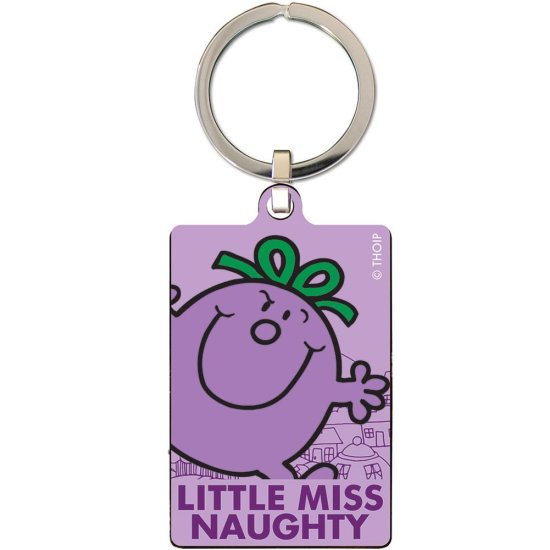 (image for) Little Miss Naughty Metal Keyring
