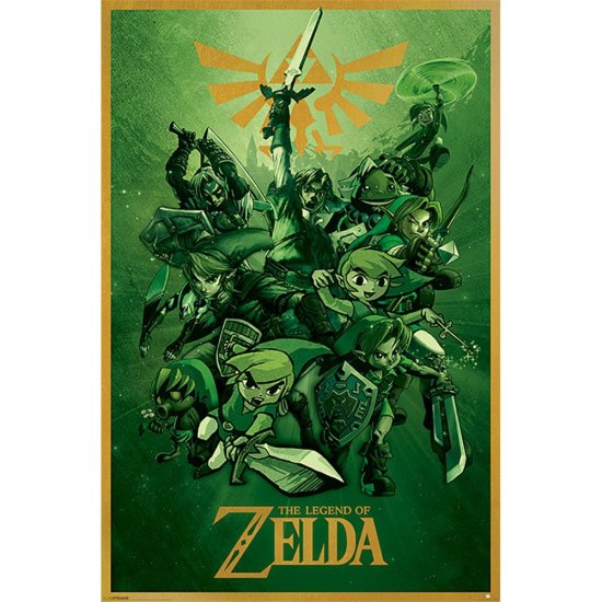 (image for) The Legend Of Zelda Poster Link 141