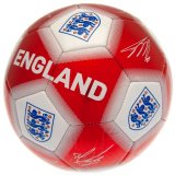 England FA Red & White Signature Football