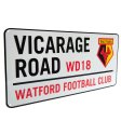 (image for) Watford FC White Street Sign