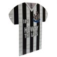 (image for) Newcastle United FC Metal Shirt Sign