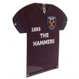 (image for) West Ham United FC Metal Shirt Sign