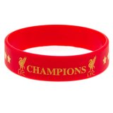 (image for) Liverpool FC Champions Of Europe Silicone Wristband