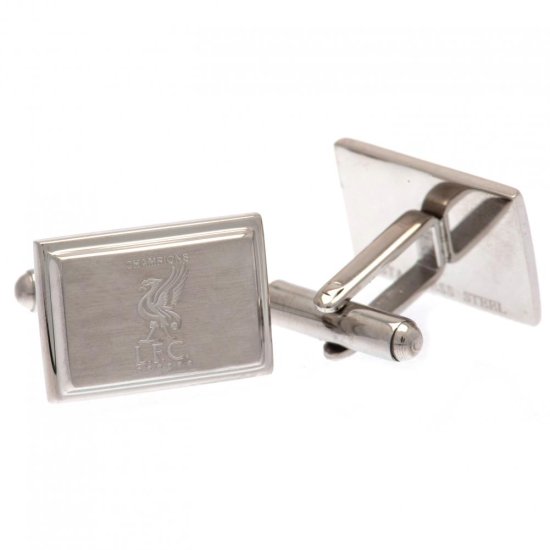 (image for) Liverpool FC Champions Of Europe Stainless Steel Cufflinks