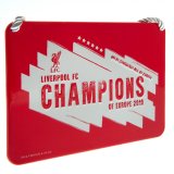 Liverpool FC Champions Of Europe Bedroom Sign