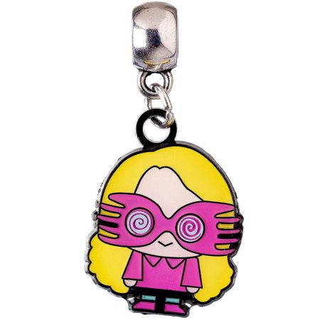 (image for) Harry Potter Silver Plated Charm Chibi Luna Lovegood