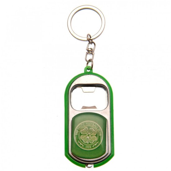 (image for) Celtic FC Keyring Torch Bottle Opener