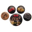 (image for) AC/DC Button Badge Set