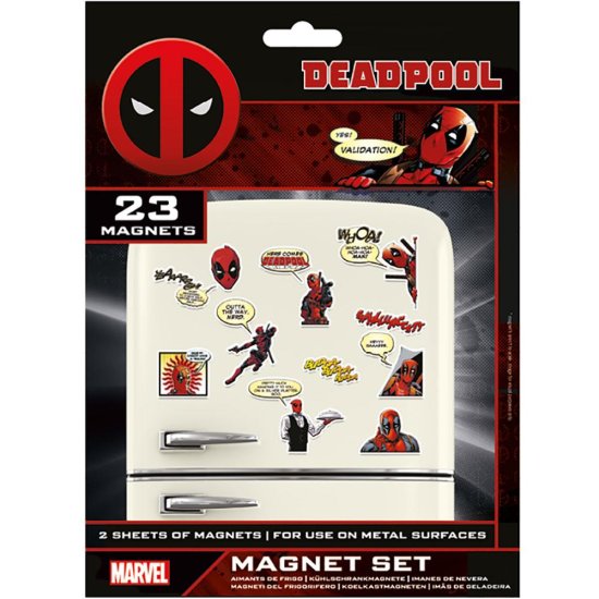 (image for) Deadpool Fridge Magnet Set