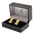 (image for) Liverpool FC Gold Plated Liverbird Cufflinks