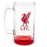 Liverpool FC Stein Glass Tankard