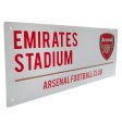 (image for) Arsenal FC White Street Sign