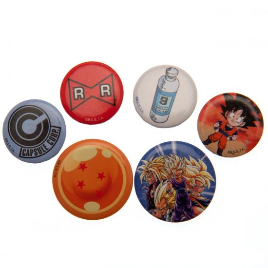 (image for) Dragon Ball Z Button Badge Set