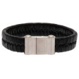 (image for) Fulham FC Single Plait Leather Bracelet