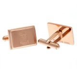 (image for) Liverpool FC Rose Gold Plated Cufflinks