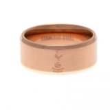 (image for) Tottenham Hotspur FC Rose Gold Plated Ring Large