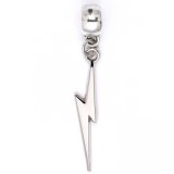 (image for) Harry Potter Silver Plated Charm Lightning Bolt