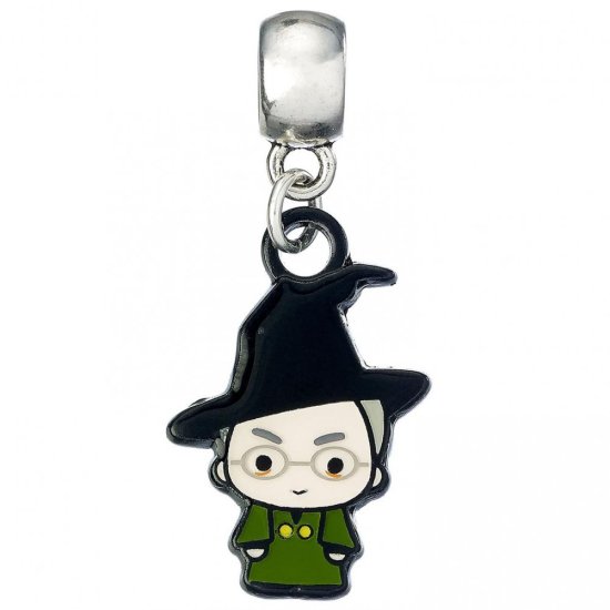 (image for) Harry Potter Silver Plated Charm Chibi Professor McGonagall